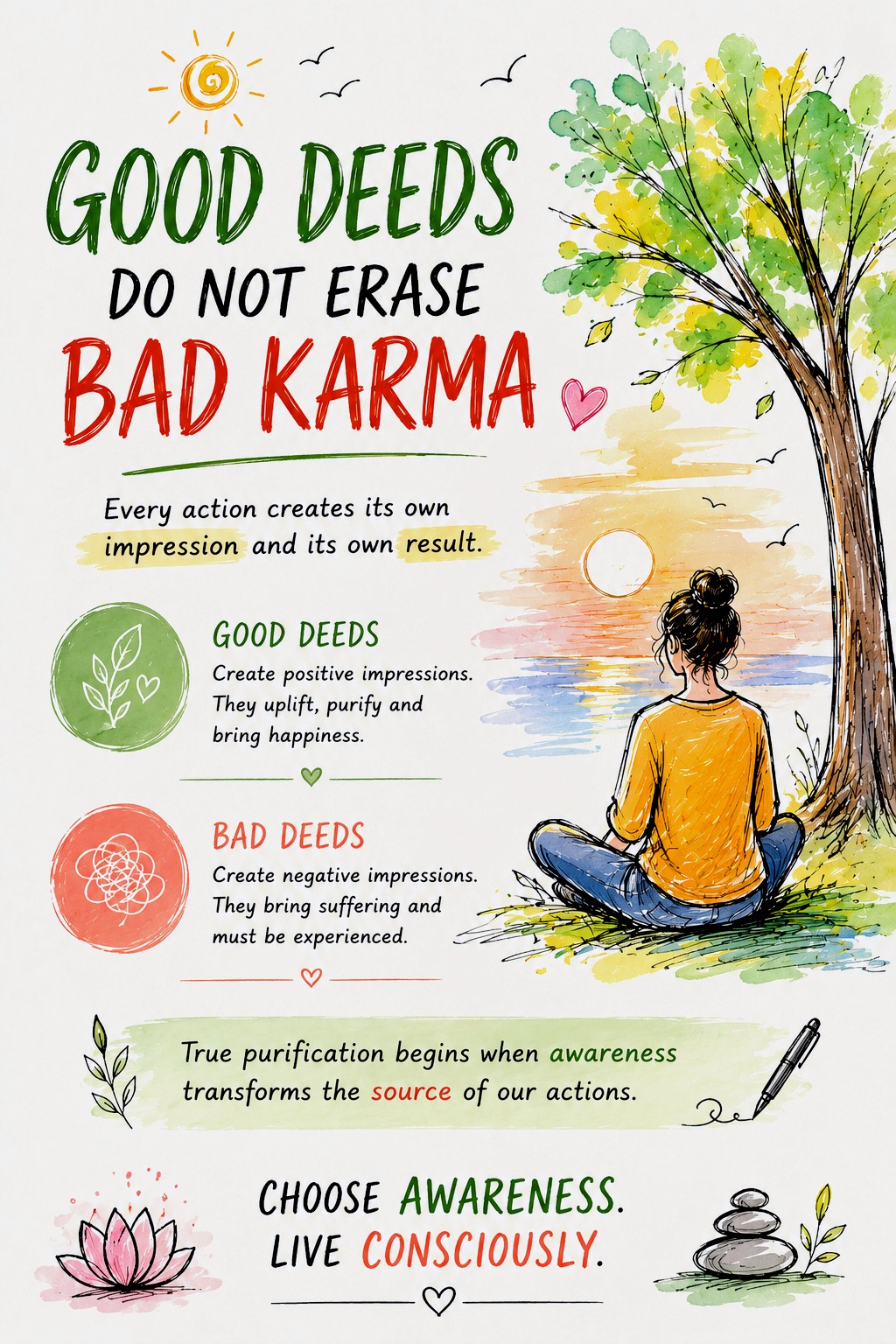 Can Good Deeds Really Cancel Bad Karma?