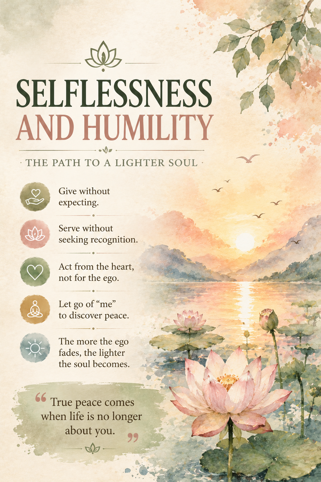 Peace Begins Beyond the Ego