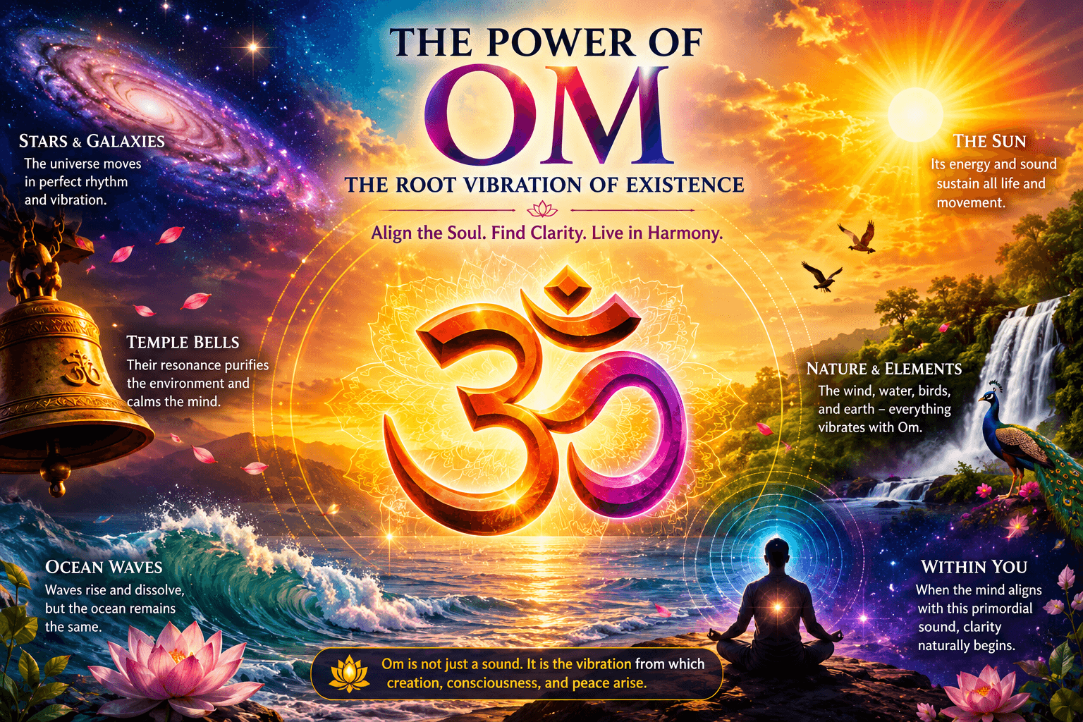 The Power of Om: The Root Vibration of Existence 2 The Power of Om – the primordial AUM vibration of existence