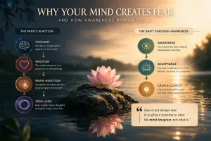 Why the mind creates fear and how awareness brings calm and inner peace