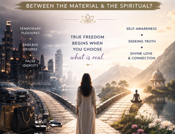 material and spiritual world balance