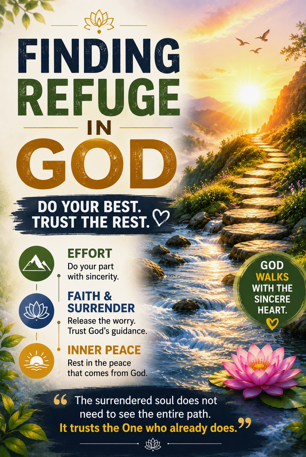 Finding Refuge in God