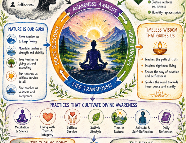 divine awareness transforms perception